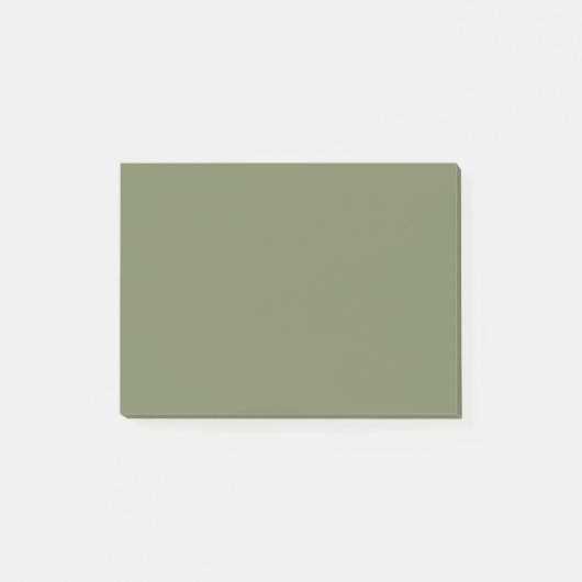 Groene, vaste kleur post-it® notes (Voorkant)