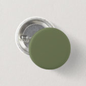 Groene, vaste kleur ronde button 3,2 cm (Voorkant /achterkant)