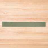 Groene, vaste kleur satijnen lint