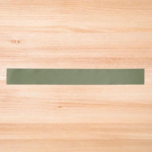 Groene, vaste kleur satijnen lint