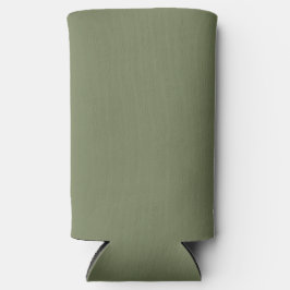 Groene, vaste kleur seltzer blikjeskoeler