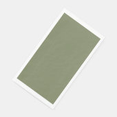 Groene, vaste kleur servet (Hoek)