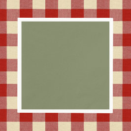 Groene, vaste kleur servet
