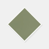 Groene, vaste kleur servet (Hoek)