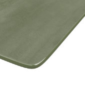 Groene, vaste kleur snijplank (Hoek)