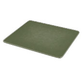 Groene, vaste kleur snijplank (Hoek)