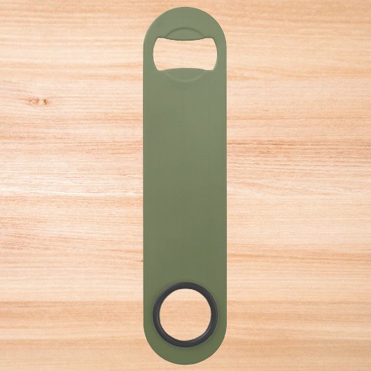 Groene, vaste kleur speed flessenopener