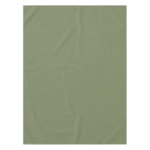 Groene, vaste kleur tafelkleed (Voorkant)