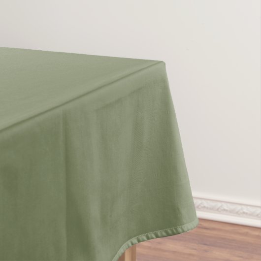 Groene, vaste kleur tafelkleed (Voorbeeld)