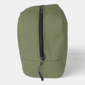 Groene, vaste kleur toilettasje (Rechts)