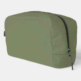 Groene, vaste kleur toilettasje