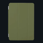 Groene, vaste kleur voor het leger iPad mini cover<br><div class="desc">Groene,  vaste kleur voor het leger</div>