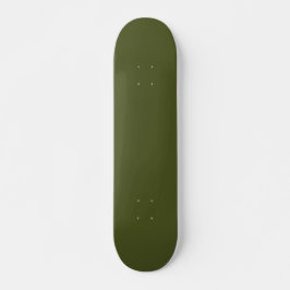 Groene, vaste kleur voor het leger persoonlijk skateboard