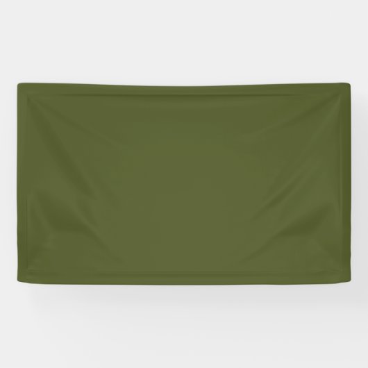 Groene, vaste kleur voor het leger spandoek (Horizontaal)