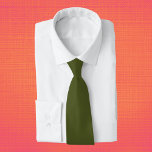 Groene, vaste kleur voor het leger stropdas<br><div class="desc">Groene,  vaste kleur voor het leger</div>
