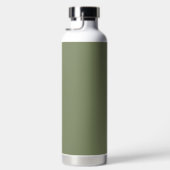 Groene, vaste kleur waterfles (Rechts)