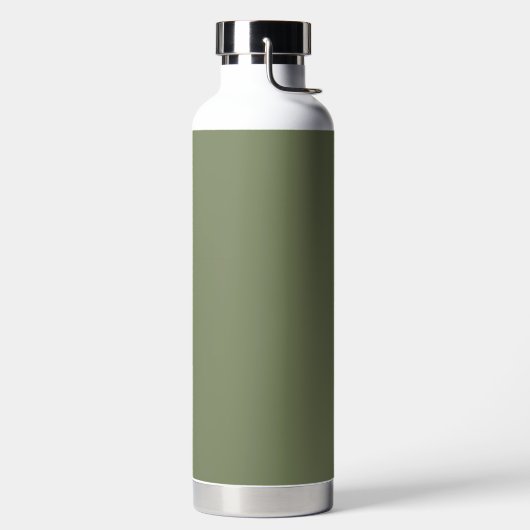 Groene, vaste kleur waterfles (Links)