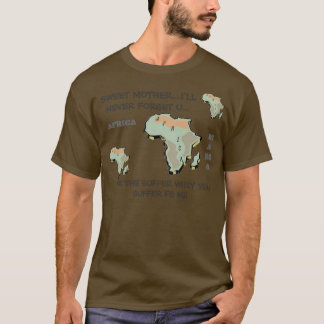 GROENE VASTE MOEDERLANG T-SHIRT