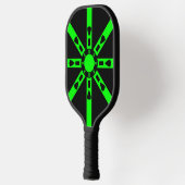 Groene Vector Burst Pickleball Paddle (Links)