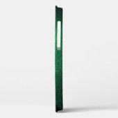 Groene veer, mooie patroontextuur. Case-Mate iPhone case (Achterkant / Links)