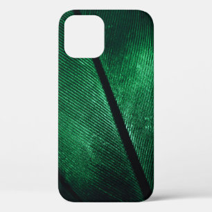 Groene veer, mooie patroontextuur. Case-Mate iPhone case