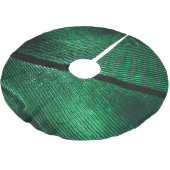 Groene veer, mooie patroontextuur. kerstboom rok (Gekanteld)