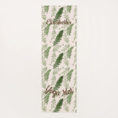 Groene veerboten noemen het oppervlak yogamat (Achterkant)