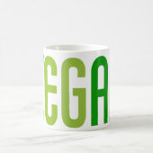 Groene Vegan Koffiekop Mok (Center)