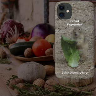 Groene vegetariër - Ground Squirrel Case-Mate iPhone Case