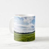 Groene velden koffiemok (Voorkant links)