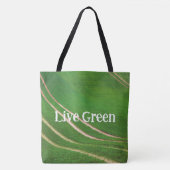 Groene velden tote bag (Voorkant)