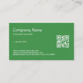 groene ventilator visitekaartje (Achterkant)