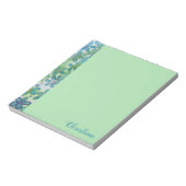 Groene ventilatorbrander op maat notitieblok (Linkerzijde)