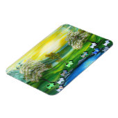 Groene Venus Scotties bij de vijver Magneet (Linkerzijde)