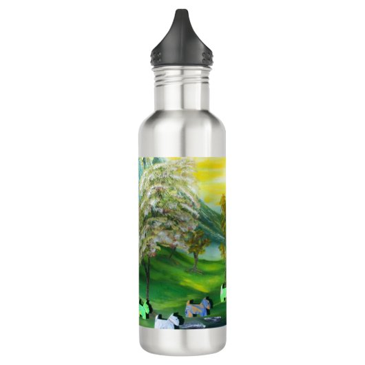 Groene Venus Scotties bij de vijver Waterfles (Links)