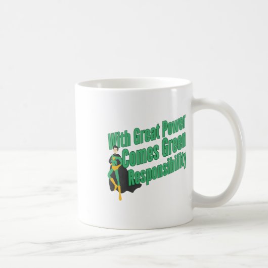 Groene Verantwoordelijkheid Koffiemok (Rechts)