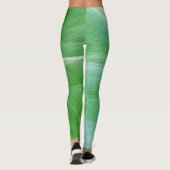 Groene verf Splatter #2 Leggings (Achterkant)