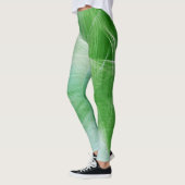 Groene verf Splatter #2 Leggings (Links)