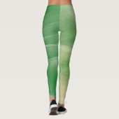 Groene verf Splatter Leggings (Achterkant)