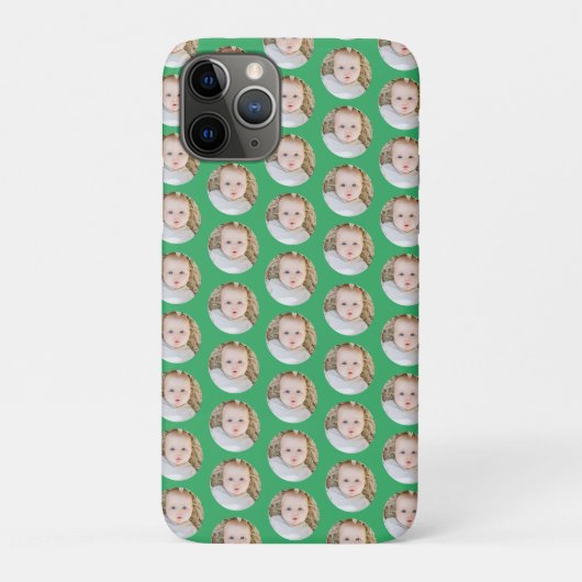 Groene Verjaardag Gepersonaliseerde uw eigen foto Case-Mate iPhone Case (Achterkant)