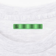 Groene verloop aangepaste logo zakelijke werknemer