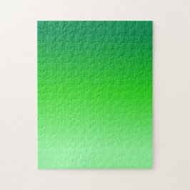 Groene verloop legpuzzel