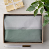 Groene verloop tissuepapier (Geschenk)