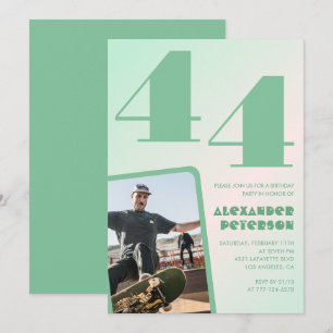 Groene verloop uitnodigingen voor 44ste verjaardag