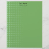 Groene verloopgebieden briefhoofd sjabloon (Voorkant)