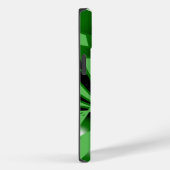 Groene verloopkleur Vulling Kunstperspectieftekeni Case-Mate iPhone Case (Achterkant / Rechts)