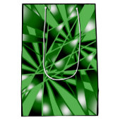 Groene verloopkleur Vulling Kunstperspectieftekeni Medium Cadeauzakje (Achterkant)