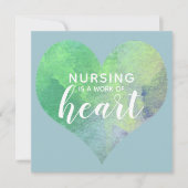 Groene verpleging is een kunstwerk van Valentijnse Feestdagenkaart (Voorkant)