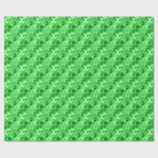 Groene verrukte textuur cadeaupapier (Vlak)