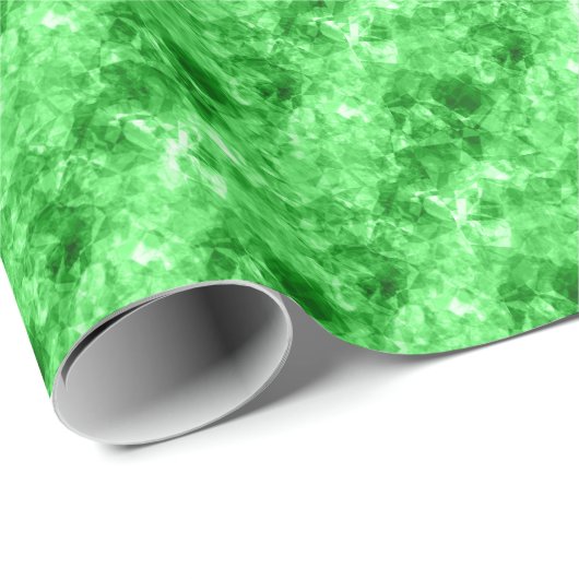 Groene verrukte textuur cadeaupapier (Rol Hoek)